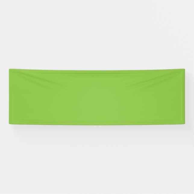 Banderoles un fond vert avec une bordure blanche_ (Horizontal)