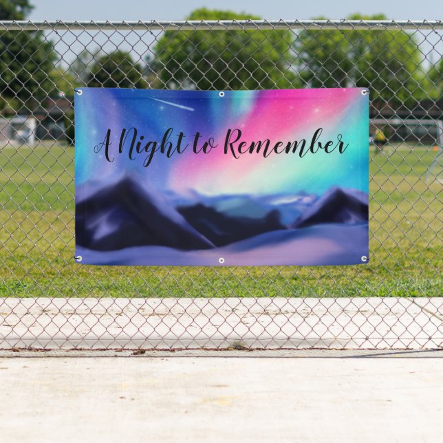 Banderoles Un million de rêves d'Aurora (En situation)