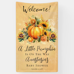 Banderoles Un Petit Citrouille   Baby shower d'automne des to