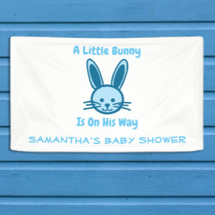 Banderoles Un Petit Lapin Est En Route