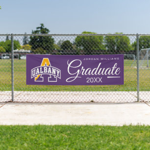 Banderoles Université d'Albany   Graduate Class of