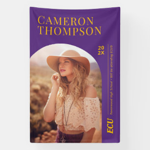 Banderoles Université de Caroline de l'Est Logo de l'écu