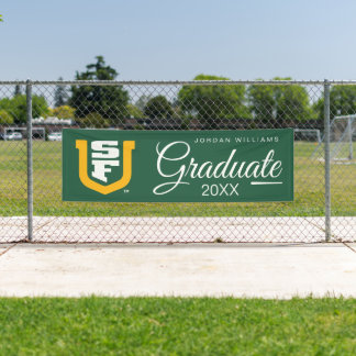 Banderoles Université de San Francisco | Diplômé