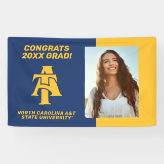 Banderoles Université d'État A&T de Caroline du Nord | Un log