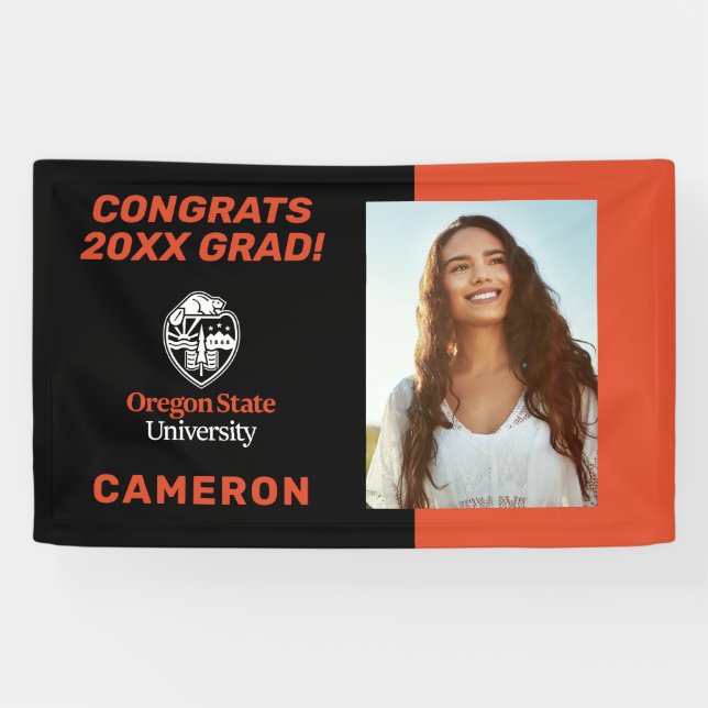 Banderoles Université d'État de l'Oregon (Horizontal)