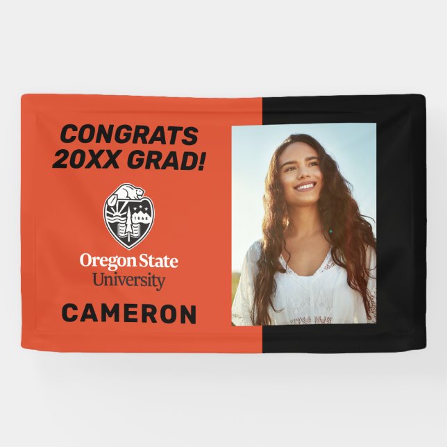 Banderoles Université d'État de l'Oregon (Horizontal)