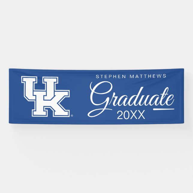 Banderoles Université du Kentucky| Diplôme (Horizontal)