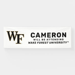Banderoles Université Wake Forest   WF