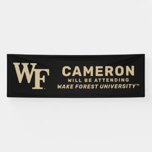 Banderoles Université Wake Forest   WF