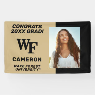 Banderoles Université Wake Forest   WF