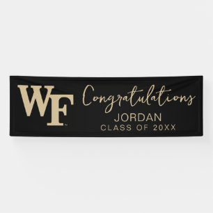Banderoles Université Wake Forest   WF