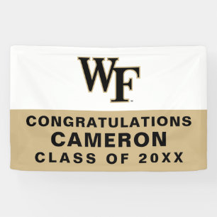 Banderoles Université Wake Forest   WF
