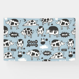 Banderoles Vache et lait