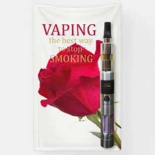Banderoles Vaping est le meilleur moyen d'arrêter de fumer