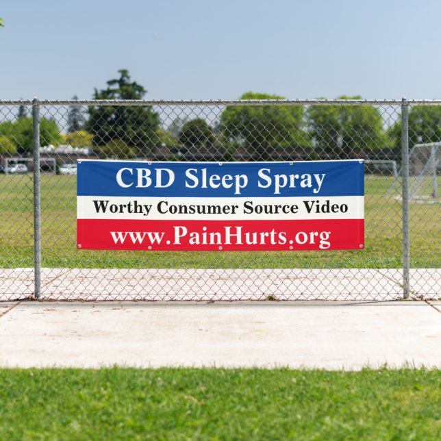 Banderoles Vaporisateur de sommeil CBD (En situation)