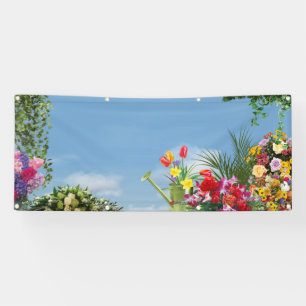 Banderoles vente de fleurs vierges