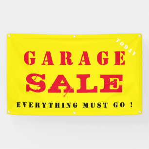 Banderoles VENTE DE Garage