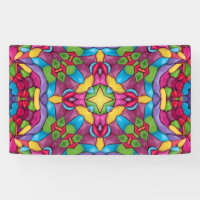Verre Vintage pourpre Kaleidoscope