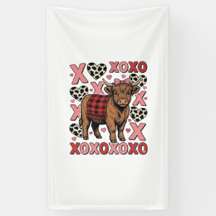 Banderoles Vêtement vintage de la Saint-Valentin XOXO jolie v