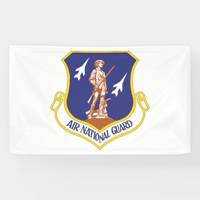 Banderoles Vétéran militaire de l'armée de l'air (Horizontal)