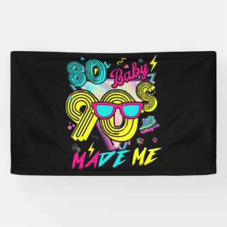 Banderoles Vintage 1980s 80's Baby 1990s 90's Made Me Retro