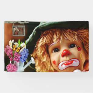 Banderoles Visage clown