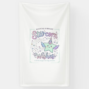 Banderoles Vœux de licorne Starcorn Vêtements Adorables Graph