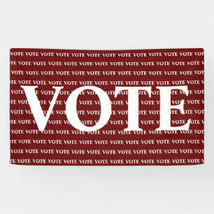 Banderoles Vote