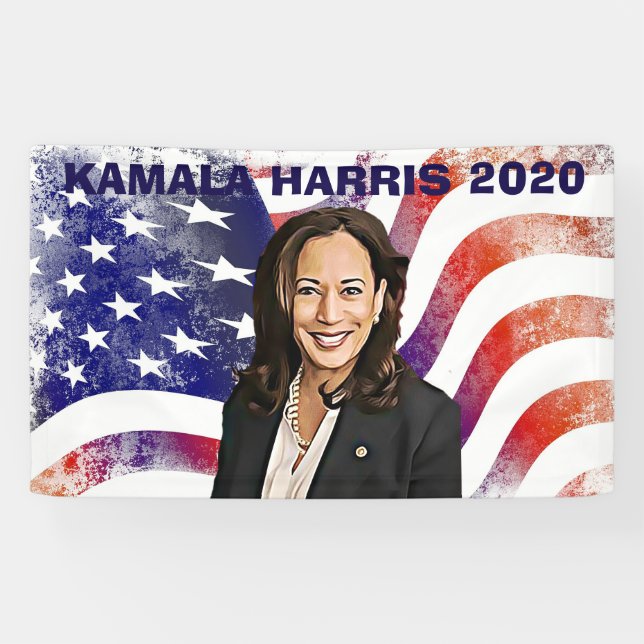 Banderoles Vote pour Kamala Harris pour l'élection présidenti (Horizontal)
