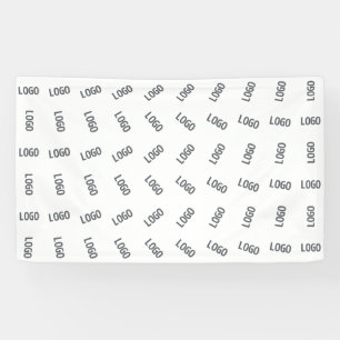 Banderoles Votre logo d'entreprise   Conception unique de mot