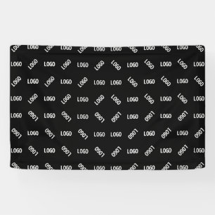Banderoles Votre logo/image Matelas géométrique moderne uni