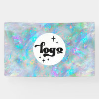 votre logo sur la texture opale en pierre
