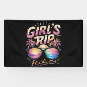 Banderoles Voyage de filles Floride 2024 Week-end d'été à la 