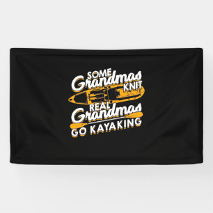 Banderoles Vrais Grand-Mères Go Kayak
