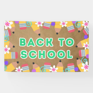 Banderoles Welcome Back to School Classroom Poster Banner