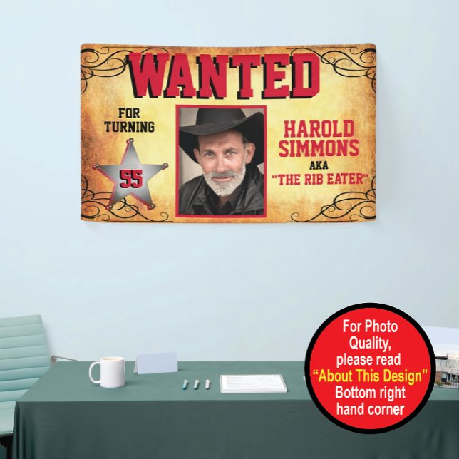 Banderoles Western Birthday Recherché (Créateur téléchargé)