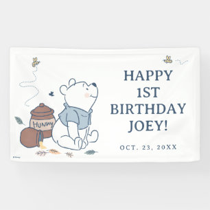 Banderoles Whimsical Winnie L'Oiseau Anniversaire