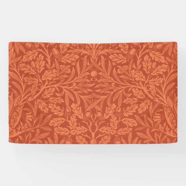 Banderoles William Morris Acorn Fond d'écran Nature Design (Horizontal)