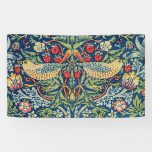 Banderoles William Morris - Thief aux fraises