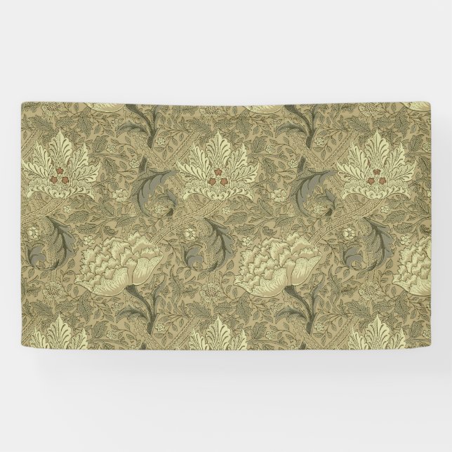 Banderoles William Morris Windrush Motif de fond d'écran (Horizontal)