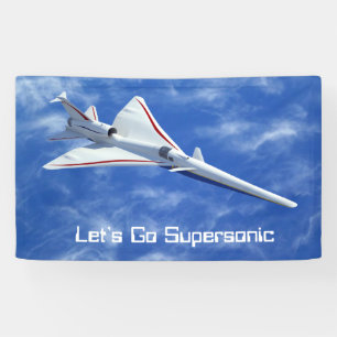 Banderoles X-59 Avion à réaction supersonique à faible poussé