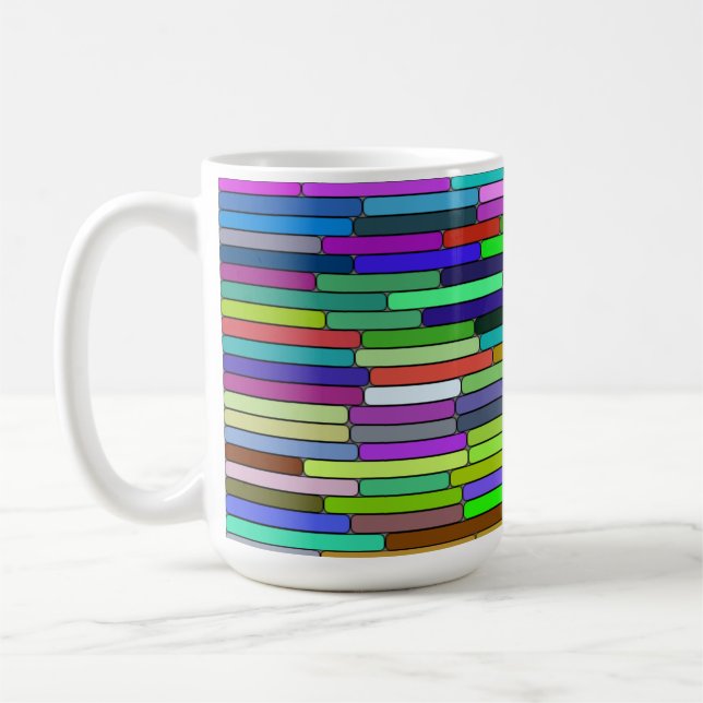 Bandes 15 oz de Mug (Gauche)