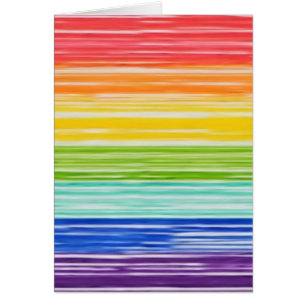 Bandes arc-en-ciel inondées