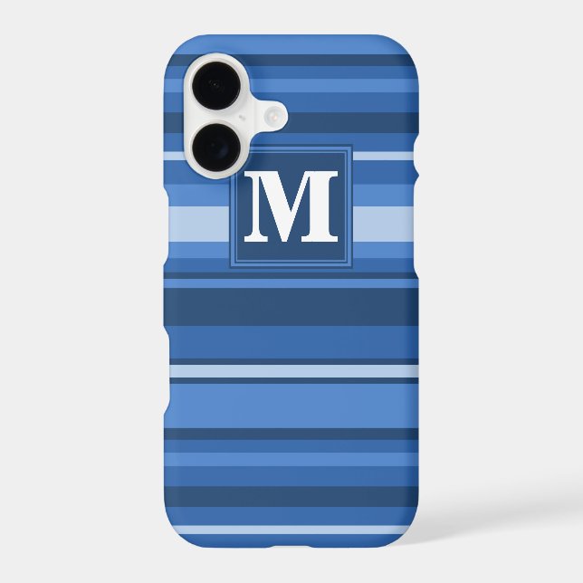 Bandes bleu monogramme (Verso)
