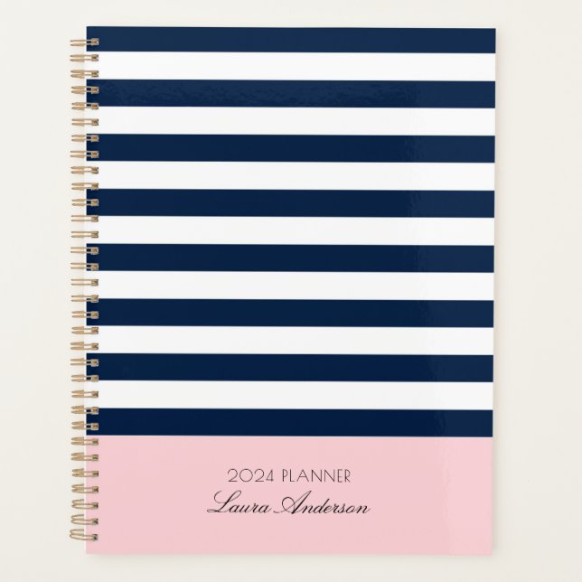 Bandes bleues et blanches de la marine Planificate (Devant)