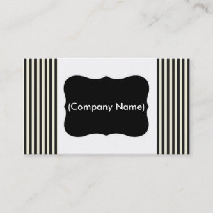 Bandes cartes de visite/Noir et Blanc