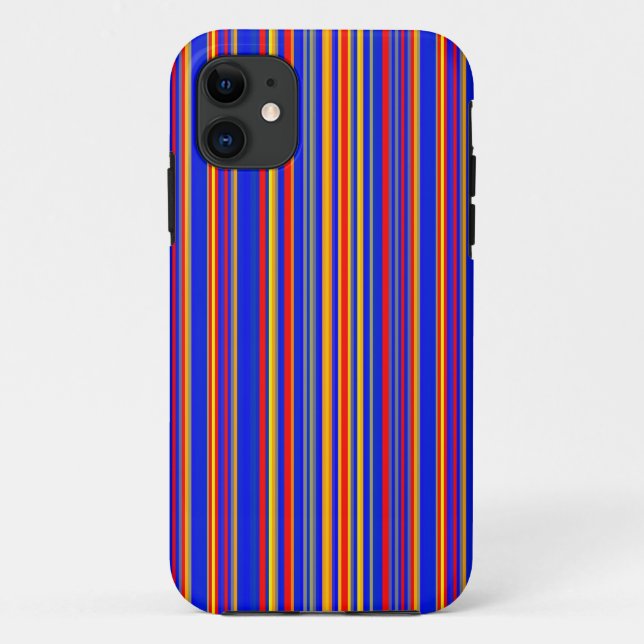 Bandes colorées 04 coque iphone (Dos)