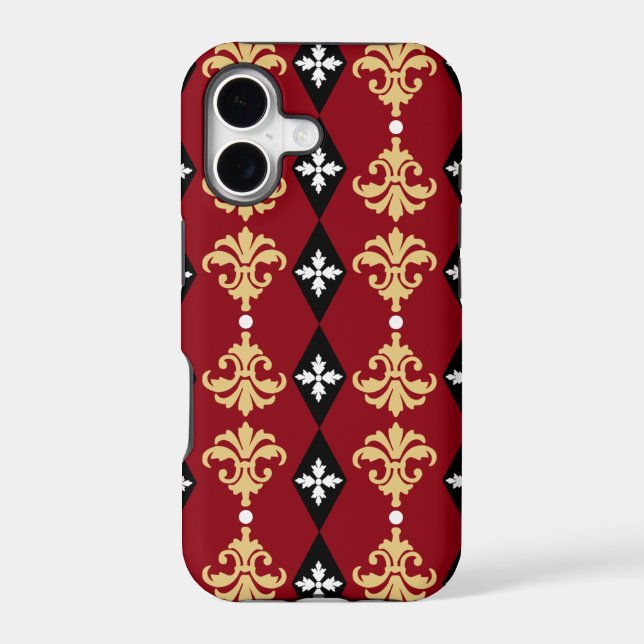 Bandes Damas Diamond Décor (Verso)