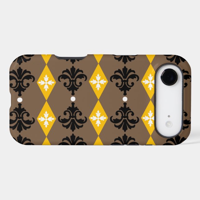 Bandes Damas Diamond Décor (Verso (Horizontal))