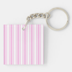 Bandes de bonbons rose clair et blanc